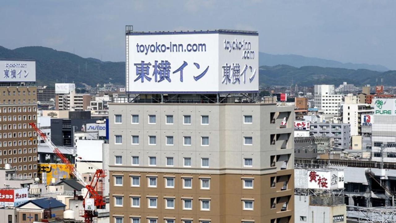 Toyoko Inn Okayama Eki Nishi Guchi Migi Esterno foto